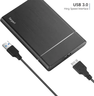 DISCO DURO EXTERNO USB PORTÁTIL 320 GB