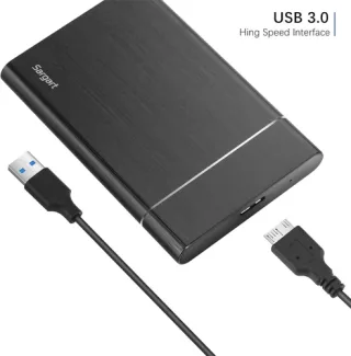 DISCO DURO EXTERNO USB PORTÁTIL 320 GB