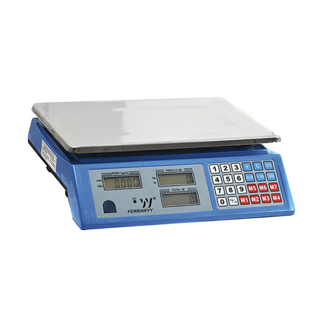 BALANZA DIGITAL 30KG BAG030-YJ - FERRAWYY