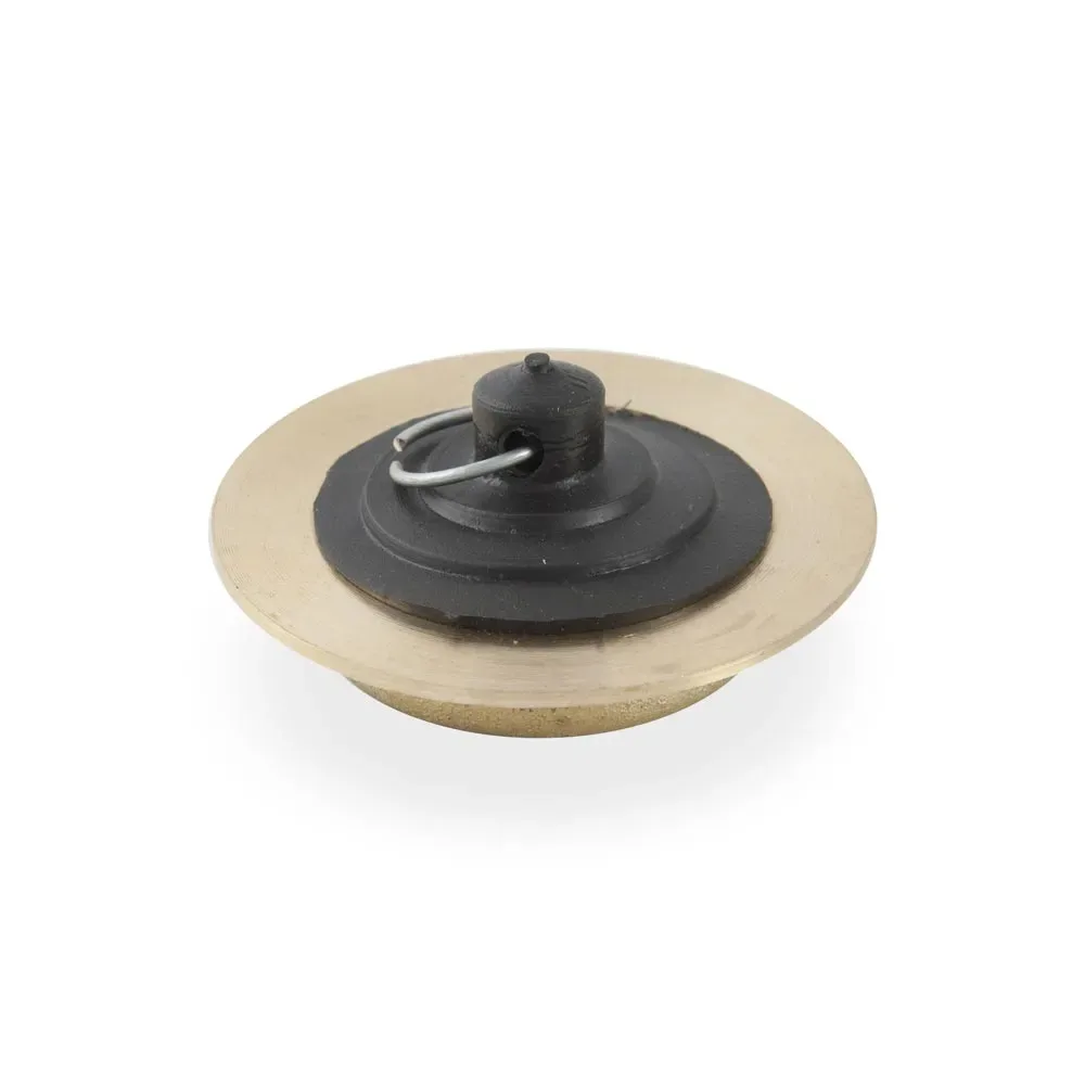 TAPON REJILLA C/JEBE 2" BRONCE