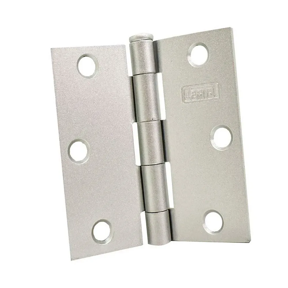 BISAGRA CAPU.3X3. ALUMINIZADA CJA 6 PARES - CANTOL