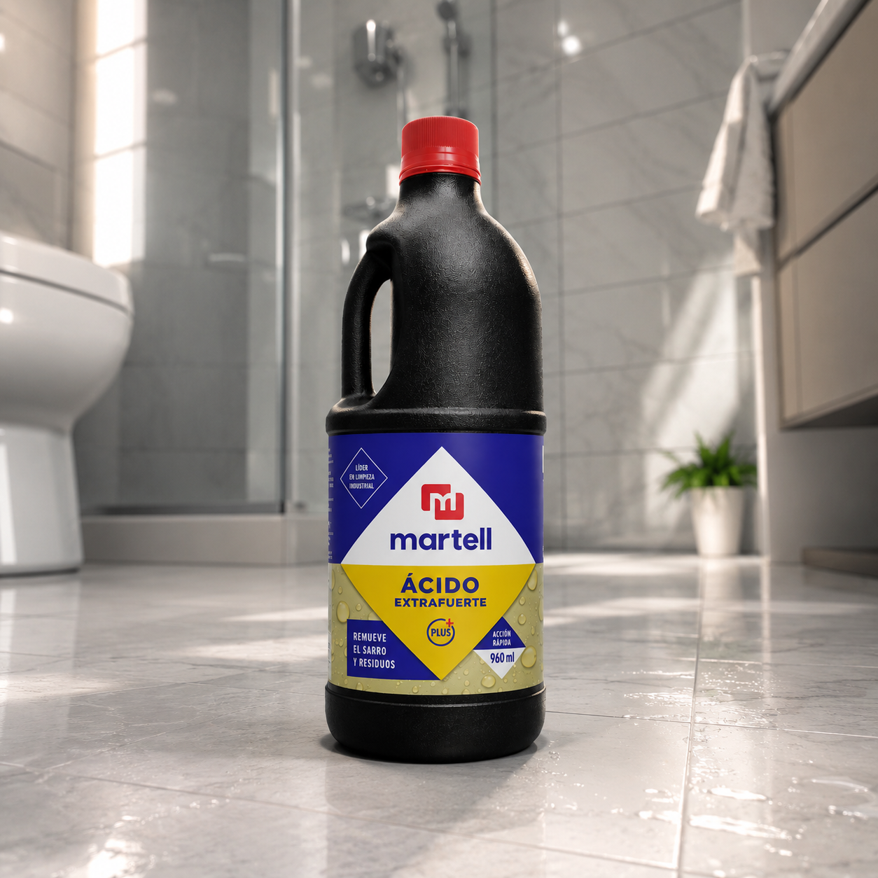 ACIDO EXTRAFUERTE CONC.APROX 9% X 1LT - MARTELL