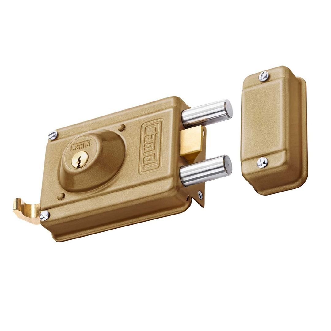 CERRADURA CLASICA 320 DORADO PLUS 2 PINES CANTOL
