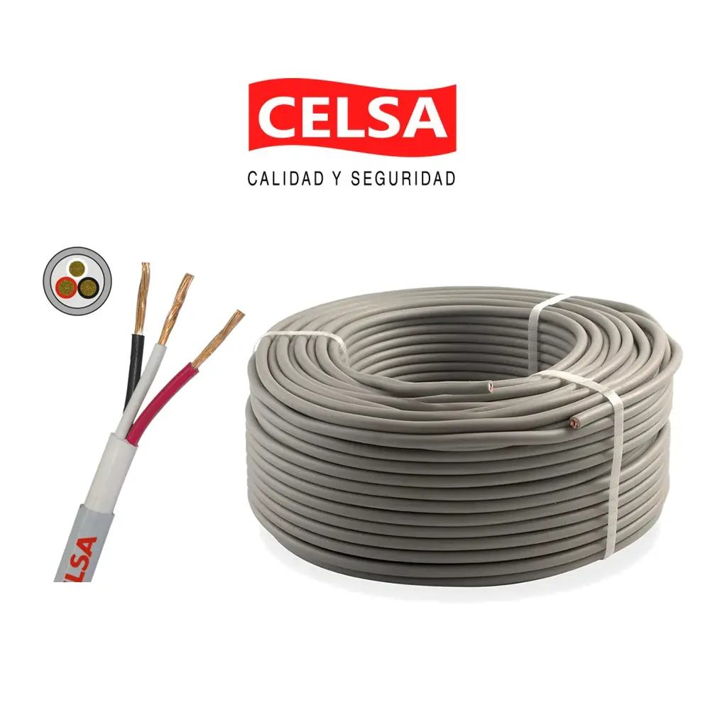 CABLE VULCANIZADO 3X12 - CELSA