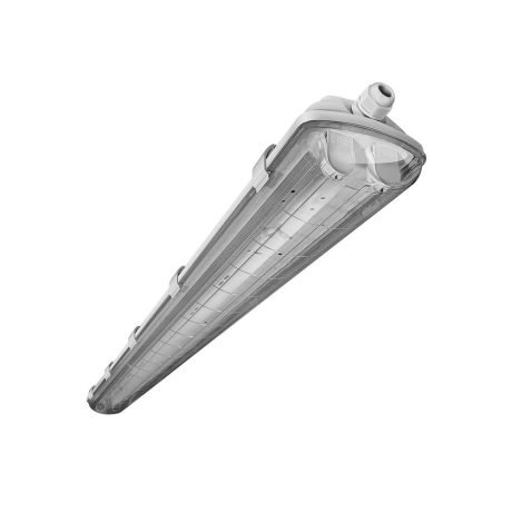Luminaria hermetica 36W AC165-260V compatible 2 tubos LED T8 2X18W (incluidos) Macroled