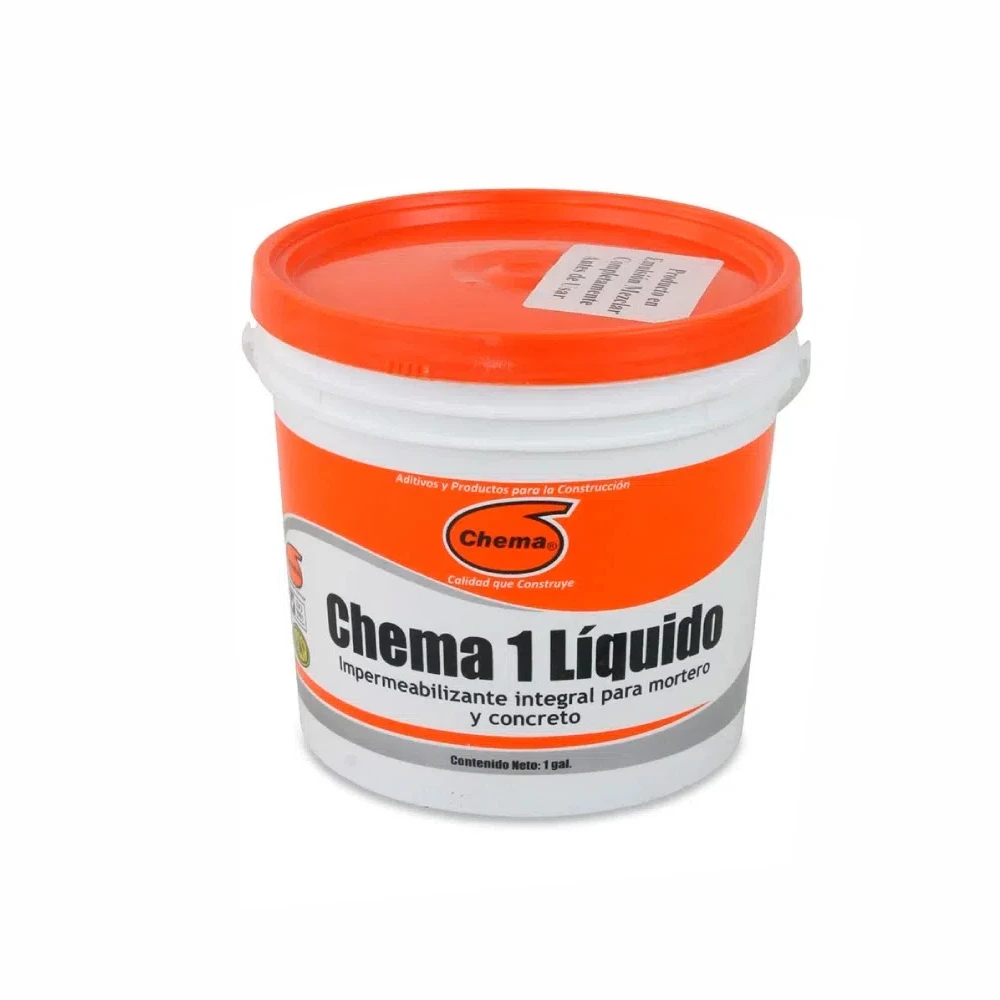 Aditivo impermeabilizante 1 líquido 1 galón Chema