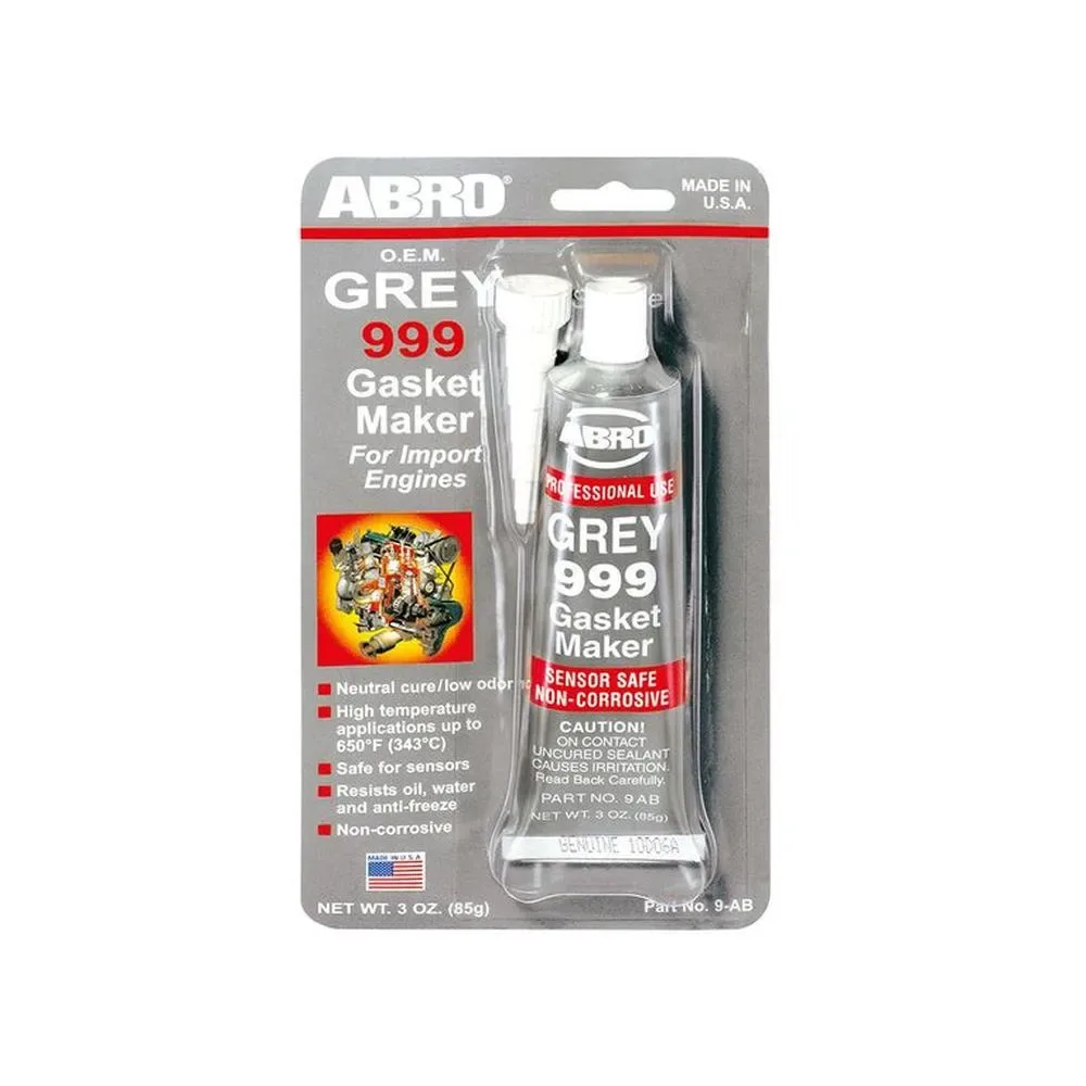 SILICO.AUTO.GRIS 999 9-AB 3 OZ GRIS - ABRO