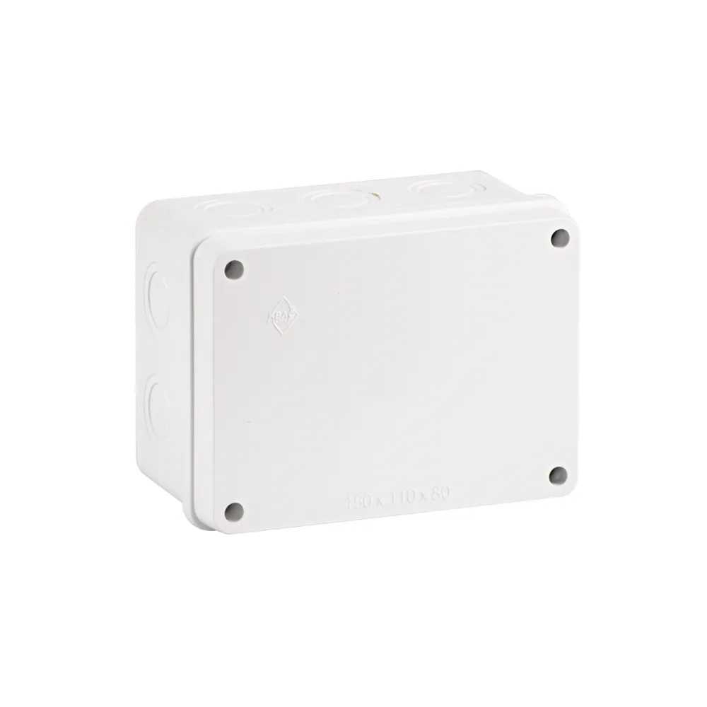 Caja de pase 150X110X80 KBA-076 PVC 4X6"X2" - KBA
