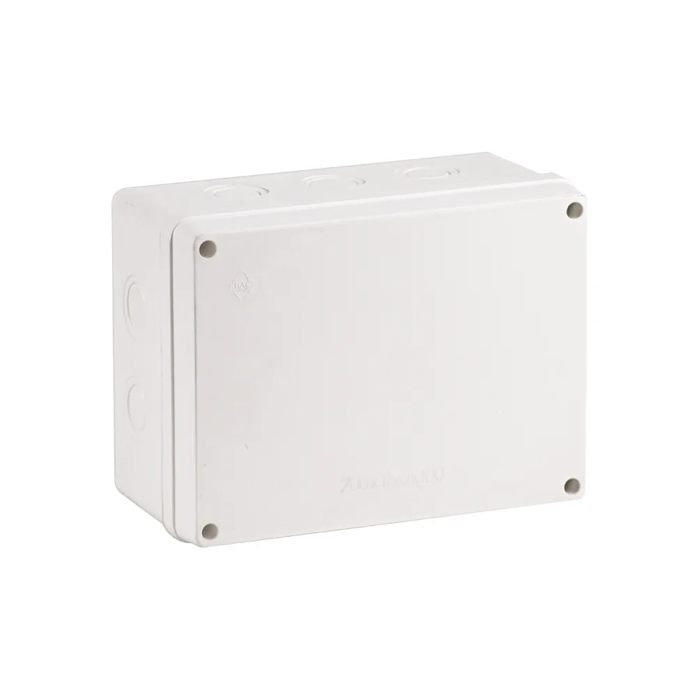 Caja de pase 200X150X100 KBA-079 PVC 6X8"X4" - KBA