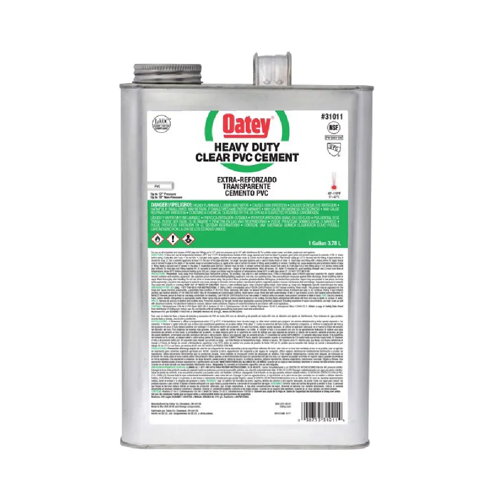 Pegamento PVC 1GL 31011 verde heavy dutty CJAX6 - Oatey