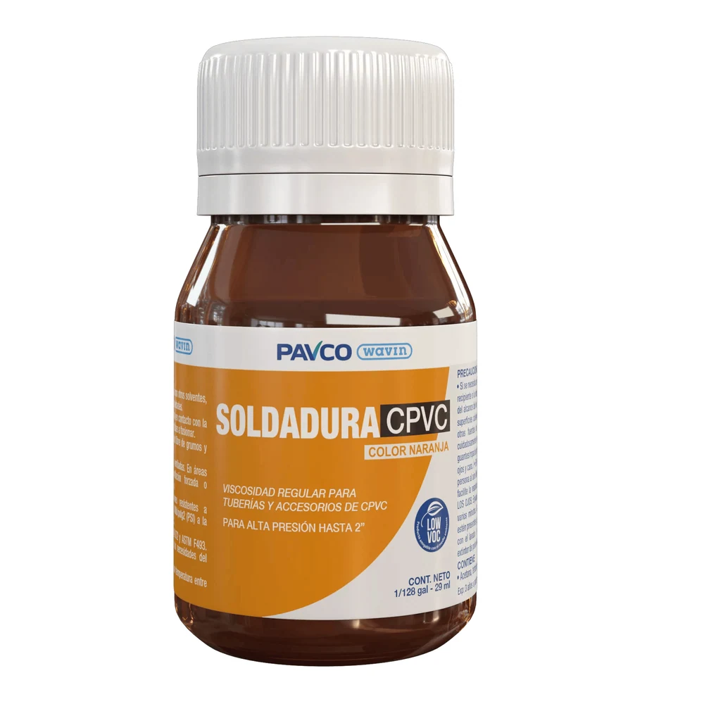 Soldadura liquida CPVC 1/128CJA x 60 Pavco