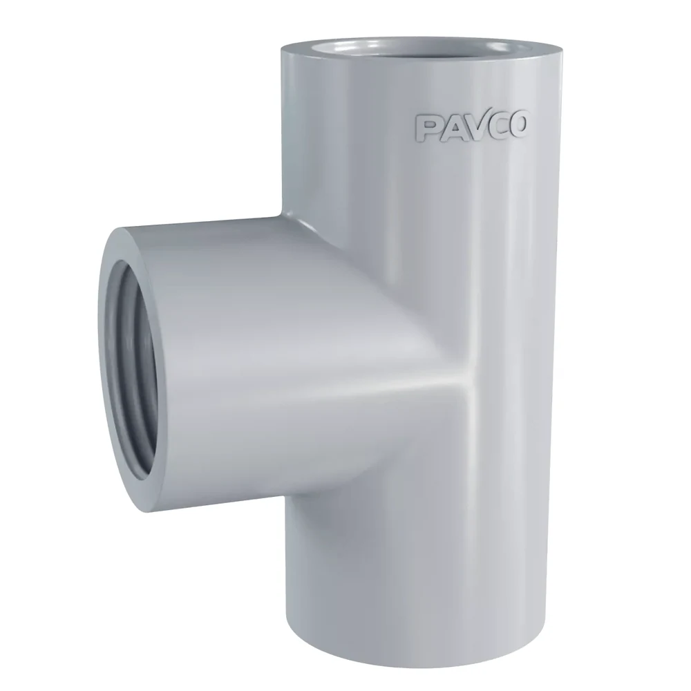 Tee PVC c/r 1/2 caja x 250 (BOL25) Pavco