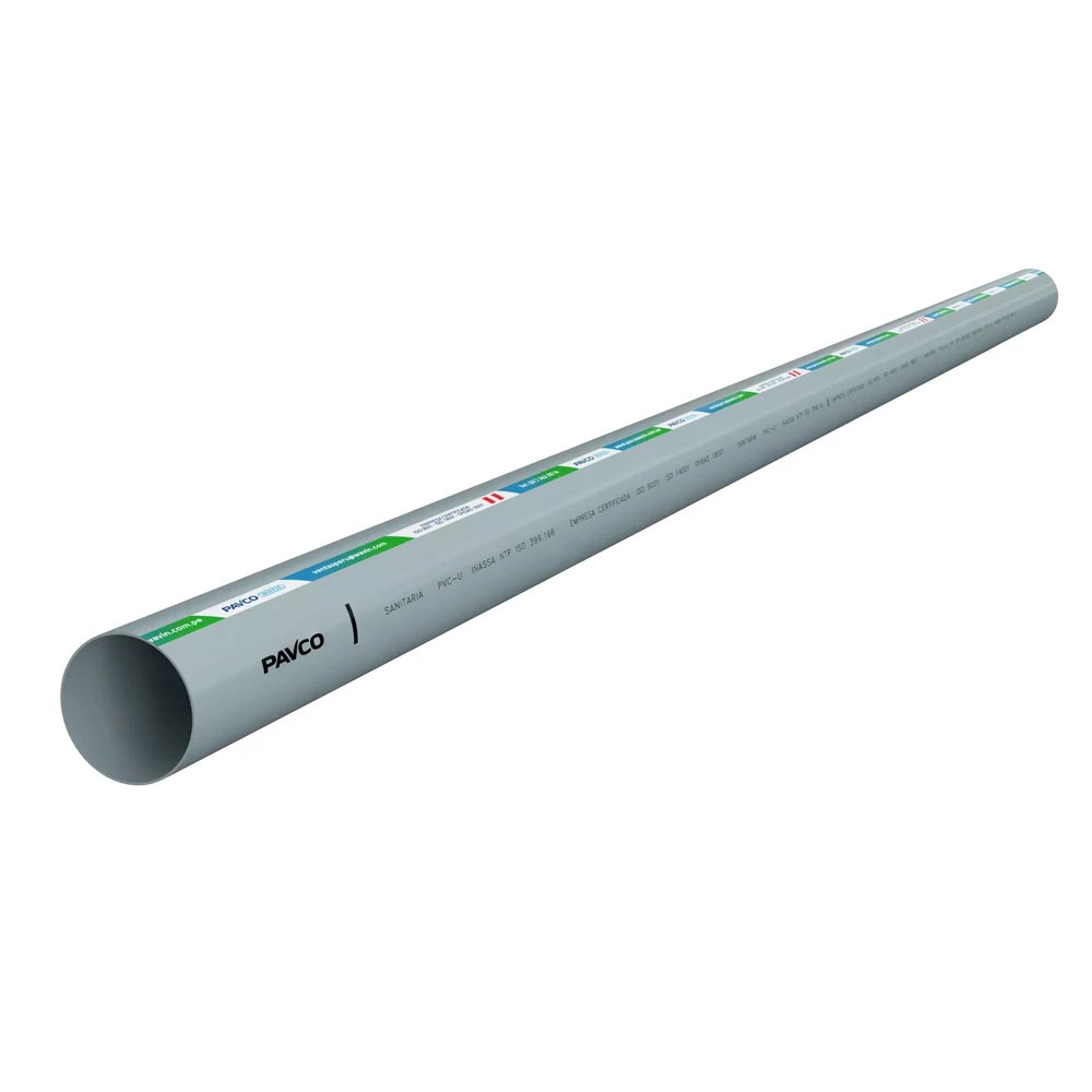 Tubo desague sal 4" x 3M PQX10 Pavco