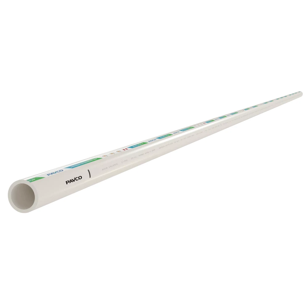Tubo CPVC 1/2" x 5M PQX25 Pavco