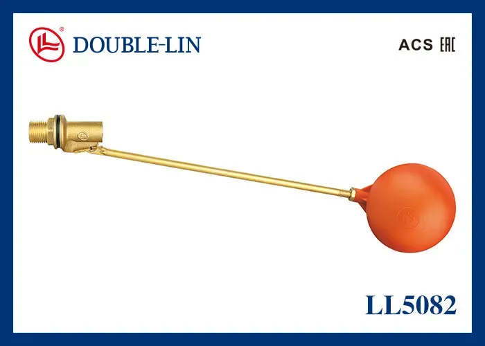 VALVULA FLOTADORA BR C/BOYA PVC 1 - DOUBLE-LIN