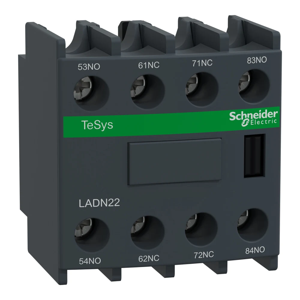Bloque de contact.auxi. 2NA+2NC LADN22 Schneider