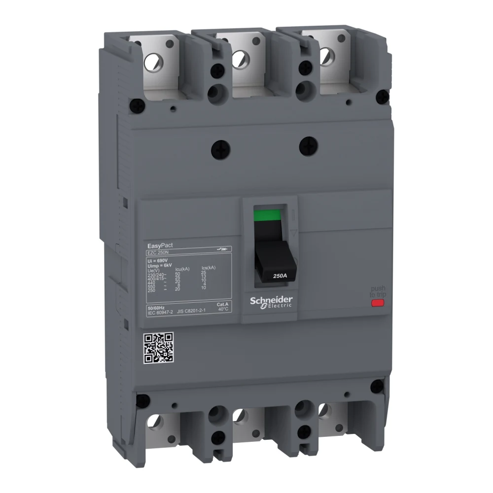 Int.termomagnetico fijo 3X150 a 25 ka 380/415 v EZC250N3150 Schneider