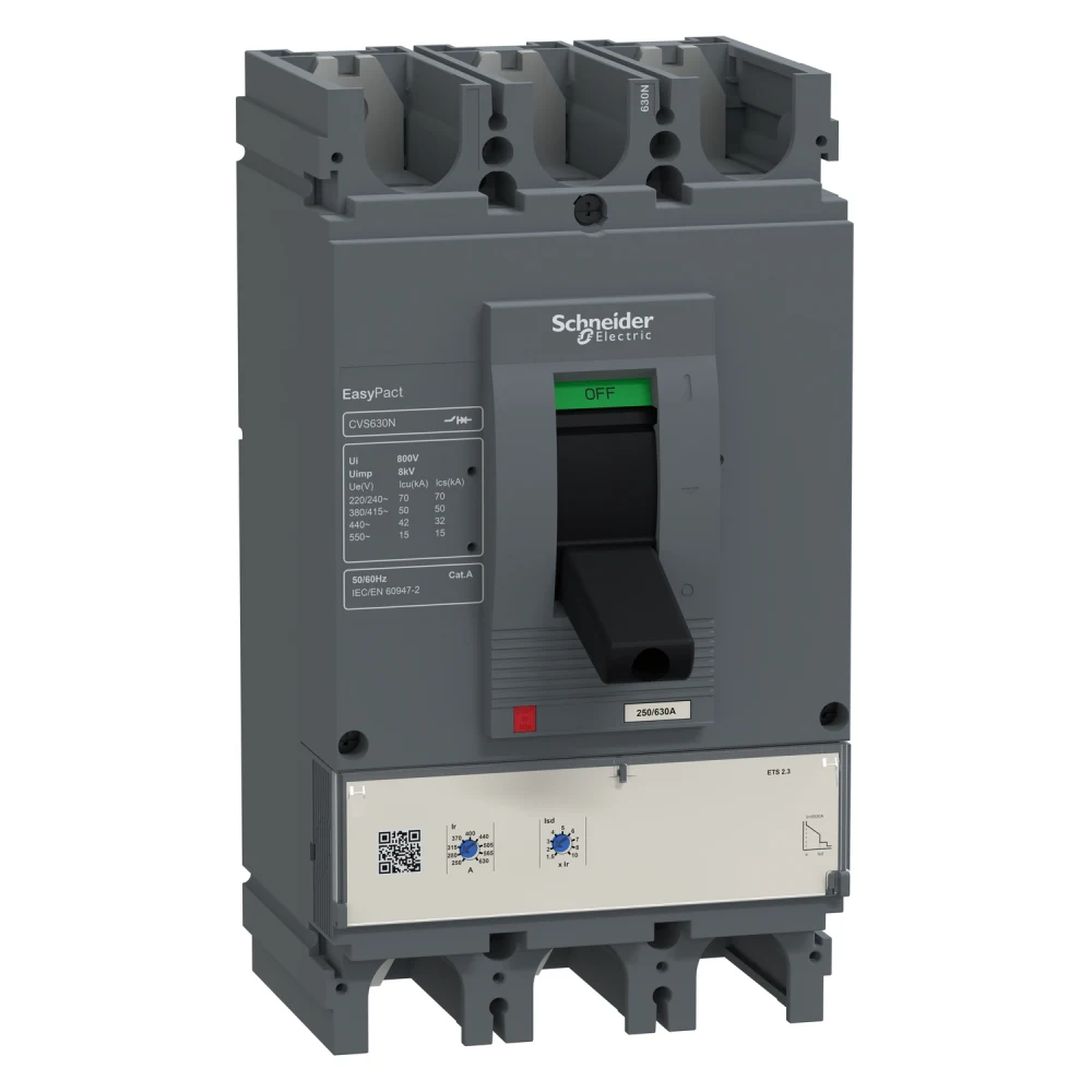 Int.termomagnetico REG.3P 250-630 a 65 ka 380/415 v LV563510 Schneider