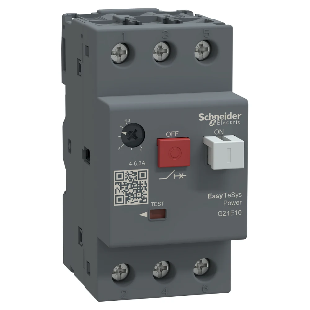 Guardamotor 4-6.3A GZ1E10 Schneider