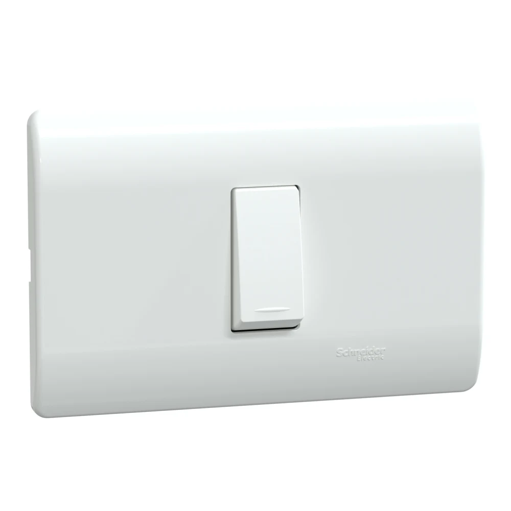 Interr simple conmuta.genesis blanco MWD130237504 Schneider