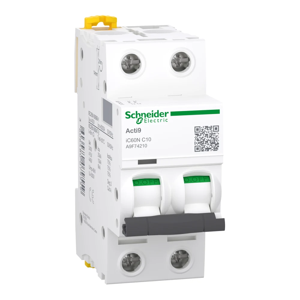 ACTI9 IC60N 2P 10A C A9F74210 int.aut. Schneider