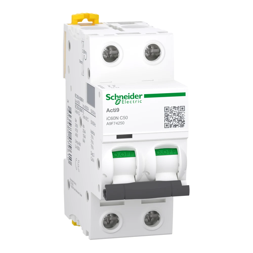 ACTI9 IC60N 2P 50A C A9F74250 int.aut. Schneider