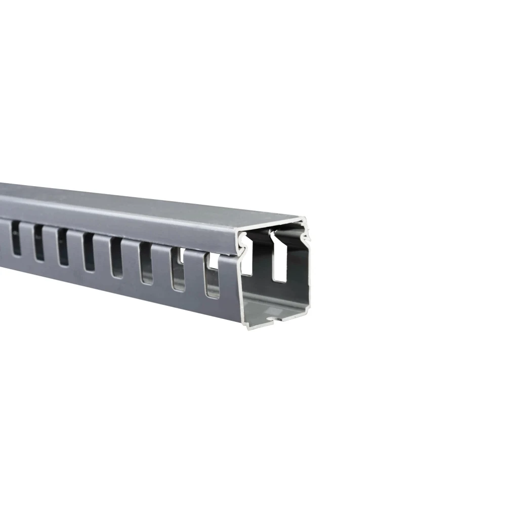 Canaleta ranurada gris 40X40 DXN10062 Schneider