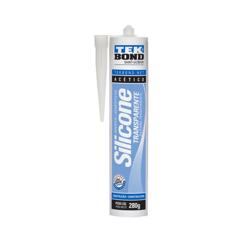 Silicona AC TRANSPA.280GR cja 24-69957321897 - Tekbond