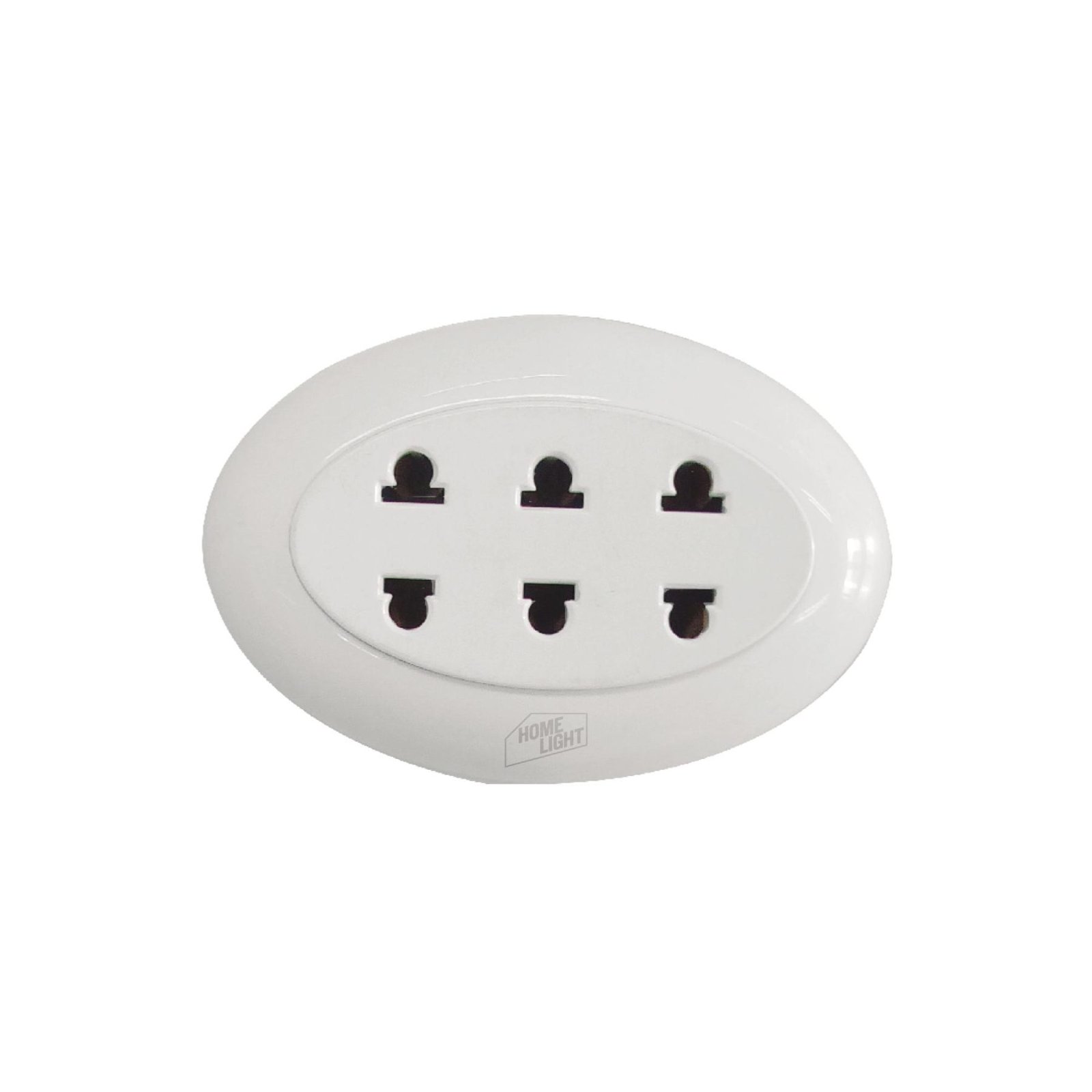 TOMACORRIENTE TRIPLE P/SOB DELUXE 166010 - HOME LIGHT