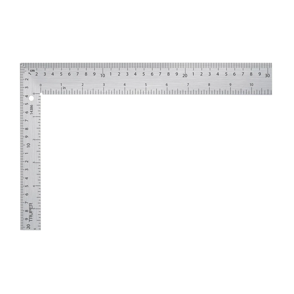 Escuadra 8X12 p/albaðil de acero 14386 Truper