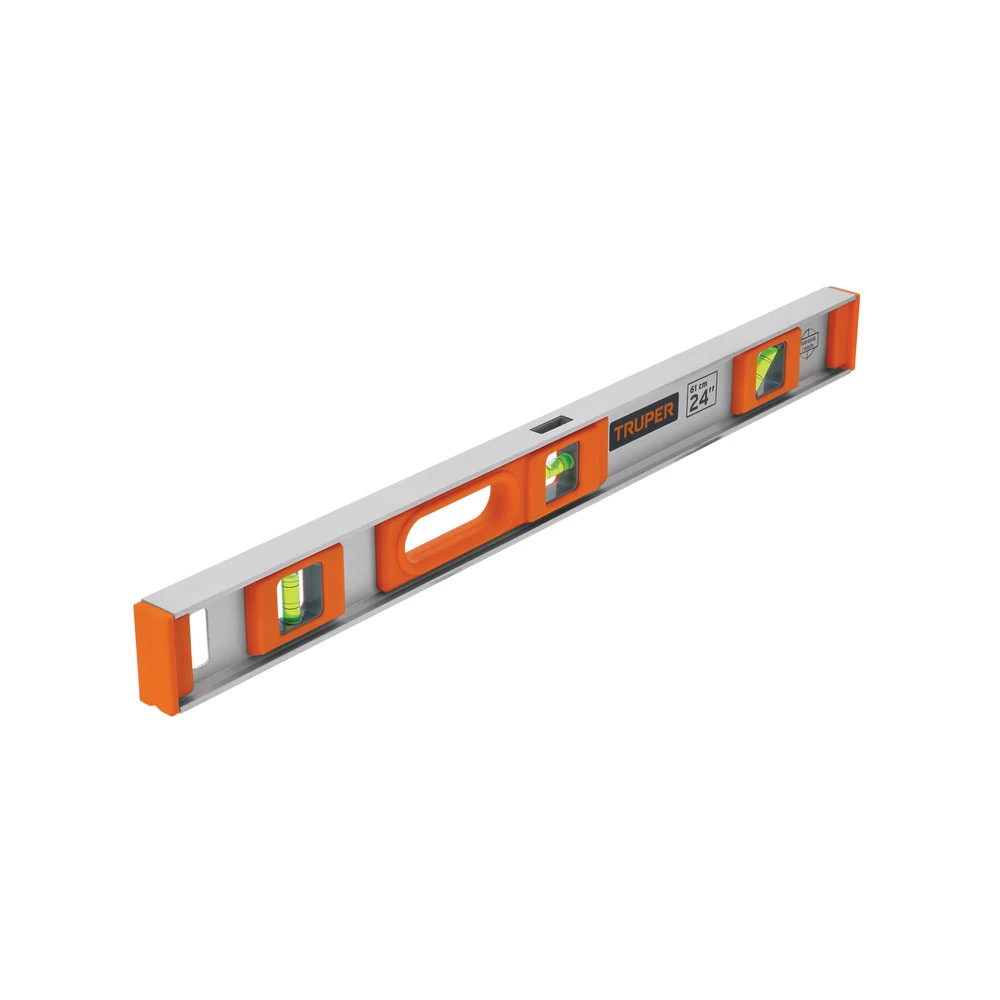 Nivel 24 aluminio c/proteccion abs 17036 Truper