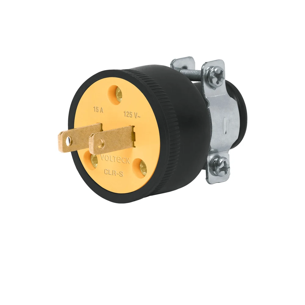 Enchufe plano 127V/15A 46201 CJA10 Volteck