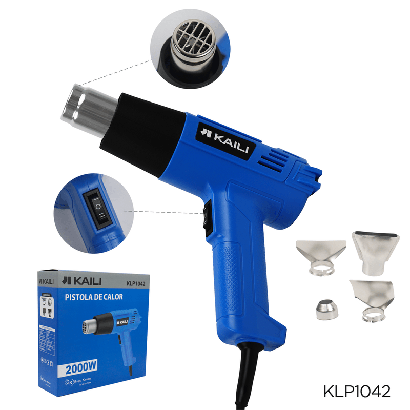 Pistola de calor 2000W KLP1042 - Kaili